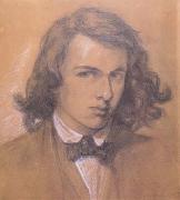 Dante Gabriel Rossetti, Self-Portrait (mk28)